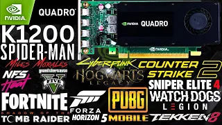 Nvidia Quadro K1200 Gaming Performance in 2024