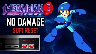 No Damage Guide - Mega Man 3 (NES) No Hit - Soft Reset