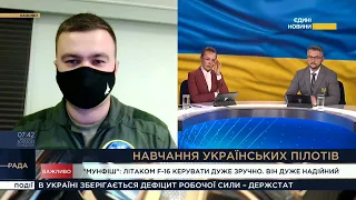 Українські пілоти в США тренуються літати на винищувачах F16