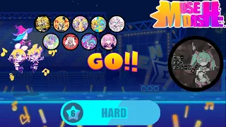 Muse Dash- ビターチョコデコレーション. syudou feat. Hatsune Miku. Kagamine Rin & Len. Hard. Full Combo.