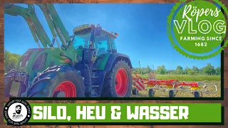 farmVLOG 138: 2. Schnitt, Heu & Wasser