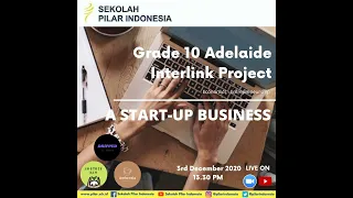 Grade 10 Interlinked Project: A Start-Up Business