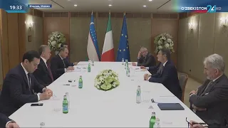 Мероприятия в рамках официального визита Президента Шавката Мирзиёева в Италию