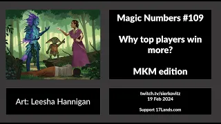 Magic Numbers #109: Learning to draft MKM from the top players through data