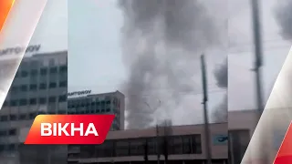 Авіазавод Антонов у Києві зазнав ракетного удару | Вікна-Новини