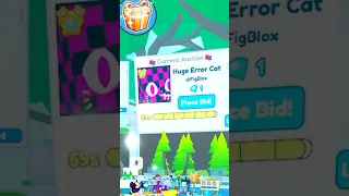 Auction Huge Error Cat for 1 Gem 😱🔥