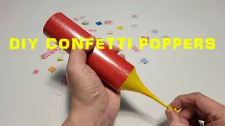 How To Make Your Own DIY Confetti Poppers | Easy Homemade Party Poppers