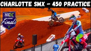450 Free Practice - SMX Round 1 at Charlotte Motor Speedway