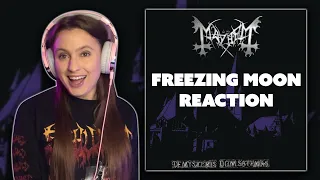 Freezing Moon by Mayhem is kind of eerie 💀