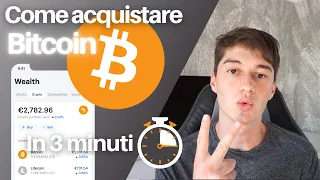 Come Acquistare BITCOIN in 3 Minuti⏱️