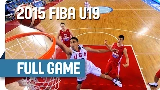 USA v Croatia - Final - Full Game - 2015 FIBA U19 World Championship