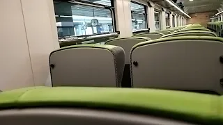 Flix Train from Berlin city to Essen, Germany