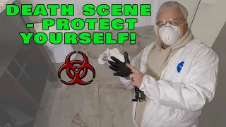 How to Wear PPE Before Cleaning a Death Scene