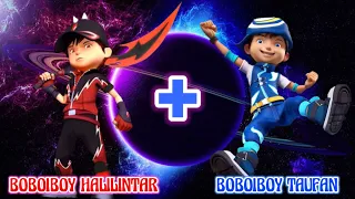 BOBOIBOY HALILINTAR + BOBOIBOY TAUFAN FUSION || Menggabungkan Kedua Elemental BoBoiBoy ⚡🌪 PART 11