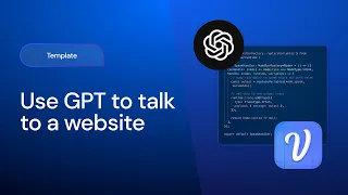 Create a GPT Chatbot powered by a Website