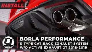 2018-2023 Mustang GT Install: Borla 3" S-Type Cat-Back Exhaust System with 4" Polished Tips