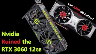 RTX 3060 Analysis: Nvidia Ruined GA106…can AMD do better with Navi 22?