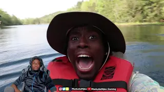 FANUM REALLY SUITED AND BOOTED🥷🏿💥🔫 | AMP SURVIVING 24 HOURS IN THE WILD - REACTION