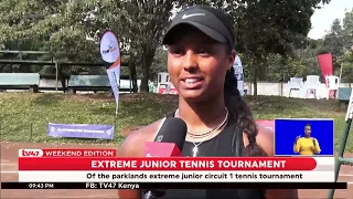 Extreme Junior tennis tournament|| Anouk Vandevande of Belgium is the winner of the girls' singles