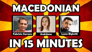 2 Brazilians learning Macedonian IN 15 MINUTES!
