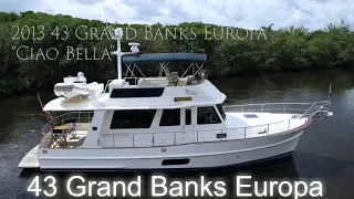 43 Grand Banks Europa "Ciao Bella" Yacht Tour