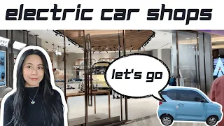 Electric car shops in China in 2023