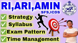 OSSSC RI ARI AMIN SFS ICDS🎯//Complete Strategy, Syllabus of RI,ARI,AMIN,SFS,ICDS/Next Target🔥