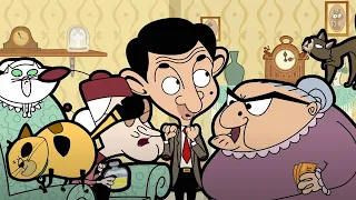 Attracting Cats | Mr Bean Animated Cartoons | Season 3 | Full Episodes | Cartoons for Kids