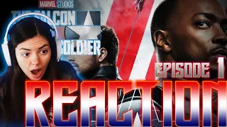 The Falcon and the Winter Soldier EPISODE 1 REACTION! || #Falcon #Reaction #Marvel #MCU