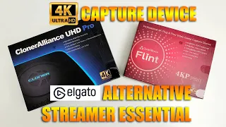 ClonerAlliance UHD Pro / Flint 4KP Pro Review and Setup | 4K 60fps BEST GAMING CAPTURE CARD!?