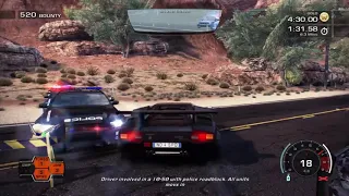 Need For Speed: Hot Pursuit Remastered "Cannonball" Race in The Lamborghini Countach 5000 QV