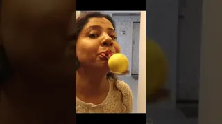 Lemon 🍋 challenge mai Patti ko hara diya | Sambhavna Seth entertainment