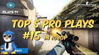 CS:GO - Top 5 Pro Plays #15