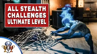 Spider-Man (PS4) All Stealth Challenges - Gold Ultimate Level Walkthrough