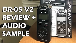 Tascam DR-05 Review and Audio Sample