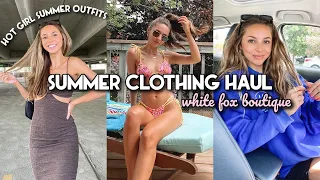 HUGE SUMMER CLOTHING HAUL | White Fox Boutique | + CAR GIVEAWAY ?!