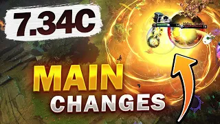 Dota 2 NEW 7.34c Patch - Main Changes!