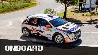 ONBOARD | Hugo Lopes / Tiago Neves - Peugeot 208 Rally4 | Rali Castelo Branco 2023