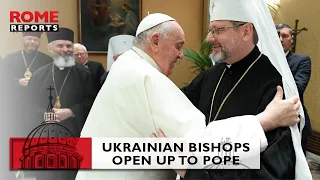 Ukrainian bishops open up to Pope over “painful comments”
