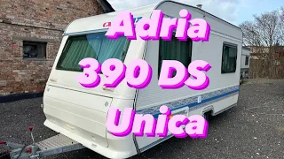 Обзор прицепа дачи Adria 390 Unica.2001 года выпуска