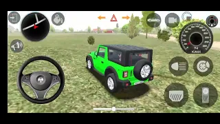 New Green car 🚗 II uncontrolled car II #thar #monster #trendingvideo #viralvideo #viral #short