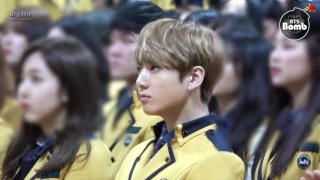 BANGTAN BOMB Jung Kook went to High school with BTS for graduation!