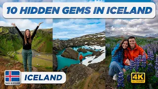 10 Hidden Gems In Iceland | Places You MUST Visit! Hiking, Wildlife, Huskies, & 4K Drone Footage!