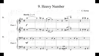 C. Norton - 9. Heavy Number - Microjazz Piano duets collection 1 for piano four hands