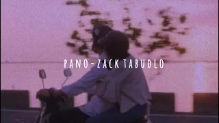 pano - zack tabudlo (spedup, tiktok version) lyric