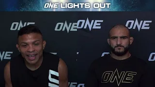 Bibiano Fernandes vs John Lineker ONE Championship face-off interview | Lights Out