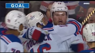 Alexis Lafreniere's First Career Power Play Goal | MSG feed | NYR vs CGY | Feb 18th, 2023