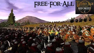 BATTLE OF THE NORTH DOWNS (Free-For-All) - Third Age: Total War (Reforged)