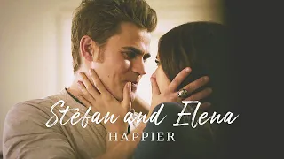 Stefan and Elena (+Damon) | Happier