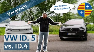 VW ID. 5 vs ID. 4 - Wo sind die Unterschiede? I Braasch Gruppe I 4K